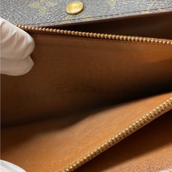 Louis Vuitton Monogram Sarah Long Wallet CA1925 - Picture 9 of 15